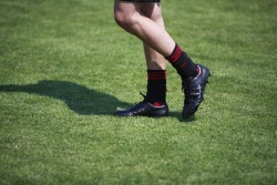 blacksocksuk:  Milan soccer legs 
