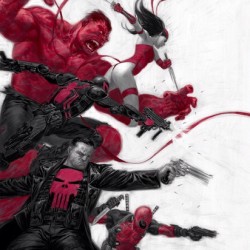 #Thunderbolts #Redhulk #Deadpool #Venom #Elektra #Punisher #Marvel #Marvelcomics