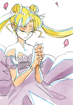 venuscho:  Tonight’s doodle, phew… Anyway I can’t wait for Sailor Moon 2013!! 