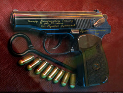 Joseph Stalin&rsquo;s Makarov .38 pistol.