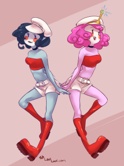 laurangeblossom:someone happened to post old art i did sometime last year of the DeeDee twins in a drawthread last night as reference for a request. I figured the /r/ was more or less made for me, so i went ahead and did this. 