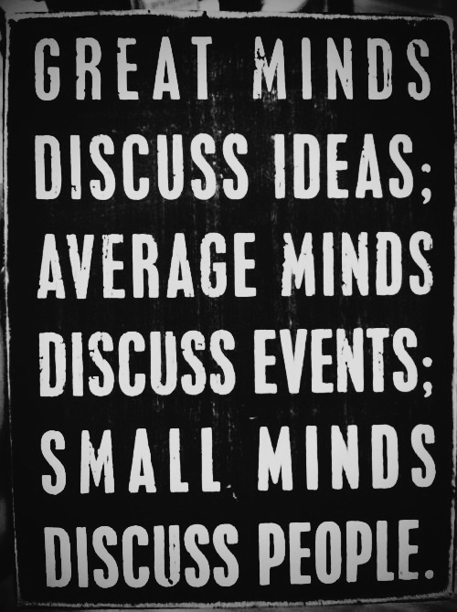 truelifequote:  More??  Great minds!