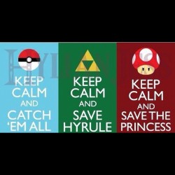 So many keep calm images.  #keepcalm #zelda #link #mario #pokemon  (Taken with Instagram)