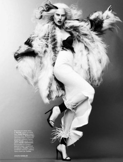 modne:  Alla Kostromichova by Jason Kibbler for Vogue Russia October 2011… No.2 @MODNE| facebook.  