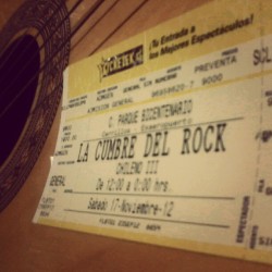 temuelenapalos:  cumbre del rock alla vamoss *-* (Tomada con Instagram)