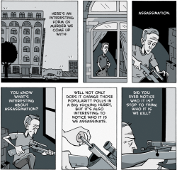  Zen Pencil Comics: 24. GEORGE CARLIN: On assassination (EXPLICIT)                           