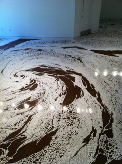 asylum-art:  Motoi Yamamoto’s Incredible Saltscapes Japanese artist Motoi Yamamoto sees more uses in salt than the ordinary person. His artwork stems from the death of his sister, who passed away at a young age from brain cancer. In Japanese culture