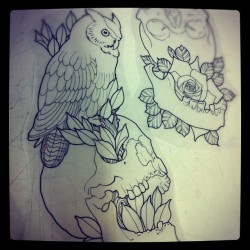 antonytattoopersonal:  Couple more for the convention. (Taken with Instagram) 