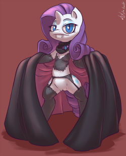 atrylplus:  Vampire Lady - without the pubic hair. Also request *sigh* My work never ends right?  Aw but that&rsquo;s one of my favourite parts XD It looks so cute on your ponies. But hey, props for being a good sport and going out of your way to please