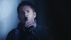 allthesupernaturalgifs:  SPNG Tags: Dean / schoolwork? / papers?