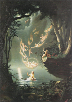 n-iaise:  Oberon and the Mermaid by Douglas Harvey 