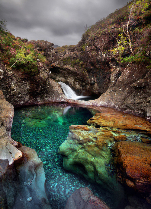 XXX morgondagg:  “Scotland - The Magic Pool” photo