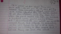 lysistratas:  either my chem teacher didnt read my about me paragraph or he just really doesnt care 