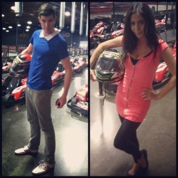 We dressed for the occasion. #speedracer #trixie (Taken with Instagram at MB2 Raceway)