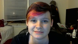 I shoved a hoop earring in my nose to see if I&rsquo;d look good with a septum piercing. Because I really want one.