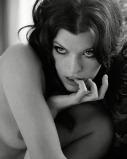 celebrityskin:  Request o’ the Day - Milla Jovovich Luckily for us, this beautiful star isn’t shy.  I think it would be harder to find pictures of her clothed.