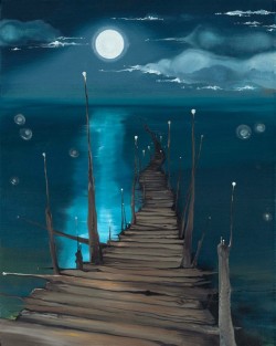 wasbella102:  Dock to the Moon by elementerra