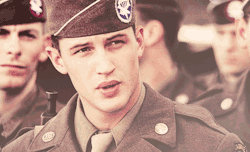 hardydaily-deactivated20180925:  Tom Hardy as John Janovec in Band of Brothers. 