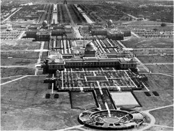 Parergonal:  Aerial View Of New Delhi Architect - Edwin Lutyens (Inaugurated 1936)