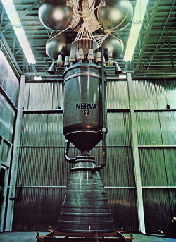 for-all-mankind:  imustconcentrate:  nerva engine by smallritual on Flickr.  Ahhh, NERVA - the engine that will propel humanity to the stars.(NERVA - Nuclear Engine for Rocket Vehicle Applications) 