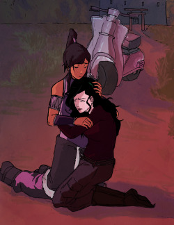 demdoodles:  okay so after seeing that one picture of Asami and Korra that was done by the people at Studio Mir I had like an instant story in my head where Asami takes Korra out for a ride way outside of Republic City and there’s like this one place