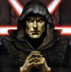 villainquoteoftheday:  “But if all we aspired to was harmony, then intelligent beings would still be scratching for food from rotted tree stumps…you must fight those who would hold back progress.” -Darth Bane, Star Wars Extended Universe