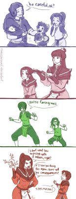 motorcyclle:  Mommies by ~RyokoSanBrasil  Click my link to Korra Nation