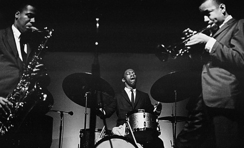 Photo by Robert Abbott Sengstacke – Art Blakey, Wayne Shorter, Lee Morgan - Jazz Messengers