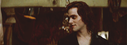  I am the vampire Lestat. So happigasm mentioned a little something about me not making any Lestat GIFs, so these are for her. 