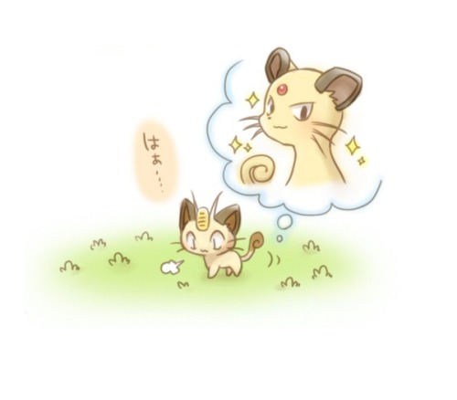 Meowth is my favorite Pokemon~ Why do people think thats weird?    