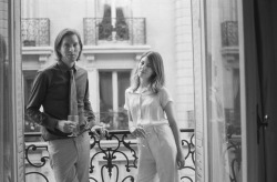  Wes Anderson and Sofia Coppola photographed by Melodie McDaniel 