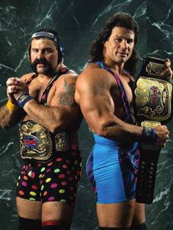 The Steiner Brothers made me gay.