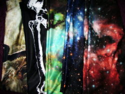 Ultimatehuskey:  My Little Black Milk Leggings Collection! From Left: Call Of Napoleon