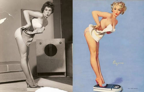 Porn photo henryconradtaylor:  Pin-ups and Their Reference