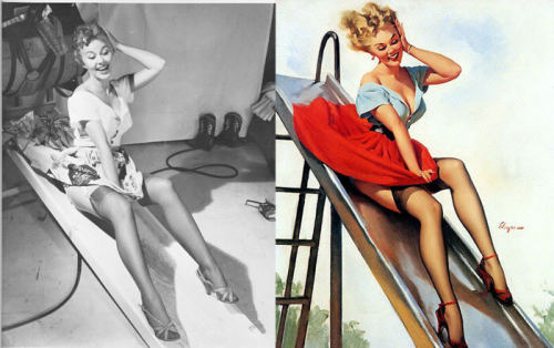 XXX henryconradtaylor:  Pin-ups and Their Reference photo