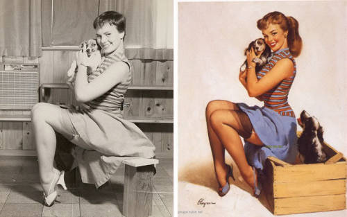 Sex henryconradtaylor:  Pin-ups and Their Reference pictures