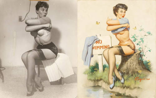 Porn henryconradtaylor:  Pin-ups and Their Reference photos