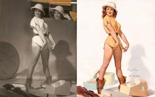 henryconradtaylor:  Pin-ups and Their Reference porn pictures