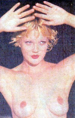 nude-celebz:  Another from Drew Barrymore in Playboy.