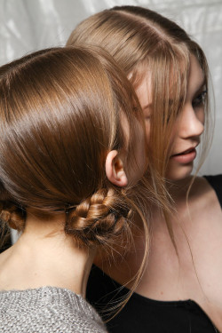obsessee:  Backstage at Marc Jacobs F/W 12 