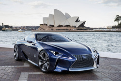 automotivated:  Lexus LF-LC Blue Concept
