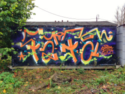 Fafa graffiti in Shlisselburg