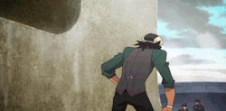 skullentine:  Kotetsu: Ow Barnaby: Why’re you just standing there? Kotetsu: Oh it’s nothing. Barnaby: Come on. Let’s go Kotetsu. Kotetsu: Right. Hey, did you just call me… 