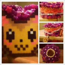 voyousloup:  For my lovely @moon_cosmic_power . It says “Do you want a cheeto?” With a fennec fox, tail, and cheeto attached. #Kandi #cuff #escapefromwonderland Ref behind the words and fox/cheeto: https://www.youtube.com/watch?v=bD8j2IP1P_U  Kaia