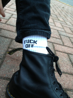 bravevvolf:  bahliss:  A+  LOL can i have a pair of socks like that 