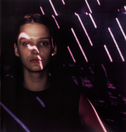 naornicampbell:  Model wearing Hussein Chalayan for Visionaire n25 (1998), photographed by Luis Sanchis.