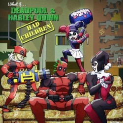 #Deadpool #Marvel #Marvelcomics #Dccomics #Harleyquinn #Marriedwithchildren
