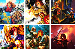 boobsdontworkthatway:  Have I ever mentioned how much I loved Tamora Pierce’s books when I was younger? No? I’m mentioning it now. Thanks to the illustrators for making reasonable and gorgeous drawings of young women! Also thanks, Tamora Pierce, for