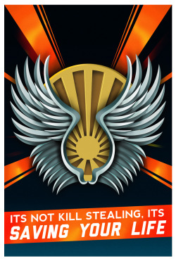 theawkwardgamer:  BF3 Propaganda Project by ViralV (Flickr)  &ldquo;If you got it, Drop it.&rdquo;OMG, I&rsquo;m in love with this pic set. :D