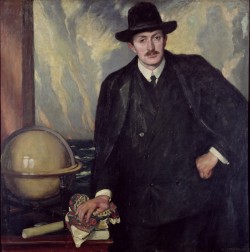 blastedheath:  William Strang (Scottish, 1859-1921), John Masefield (1878-1967), 1909. Oil on canvas, 122 x 122 cm. Wolverhampton Art Gallery, West Midlands. 